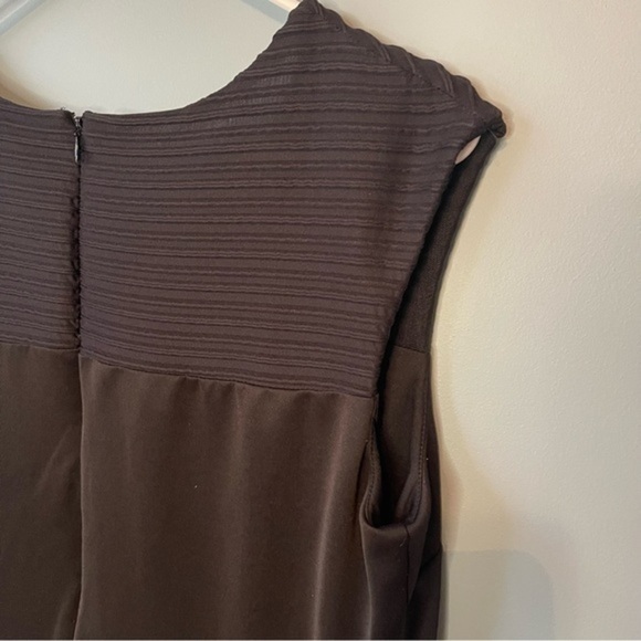 Covington Women’s Black Sleeveless Midi Length A Line Dress. Size 14 - Picture 8 of 11